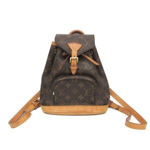 LOUIS VUITTON Brown Monogram Backpack